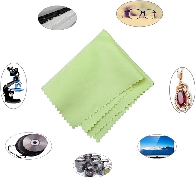 Microfiber Screen Cleaning Cloths, HTTX 4-Pack 6 x 7 inches - Image 2
