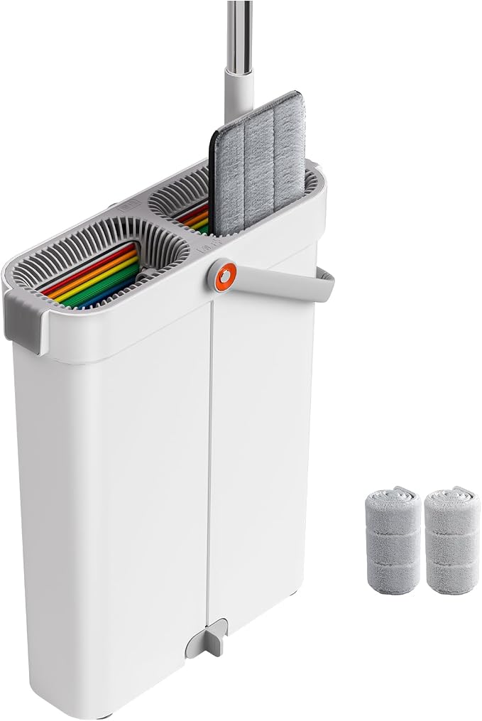 Mop and Bucket with Wringer Set by JOYBOS