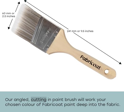 Fabricoat Brush Combo – Cleaning Brush and 60mm/2.5 inch Angled Cutting in - Image 2