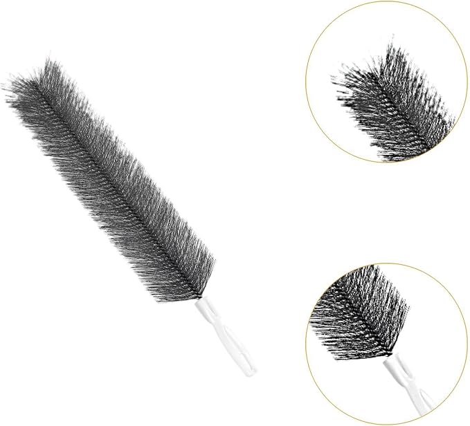 Fenteer Fan Cleaning Brush Bendable Sturdy Portable Cobweb Duster Reusable Dust - Image 5