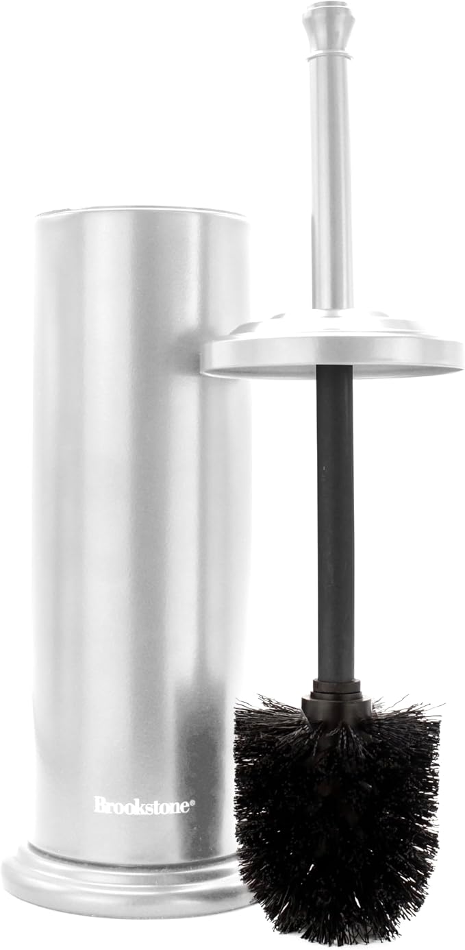 BROOKSTONE Toilet Brush and Holder Set by Brookstone