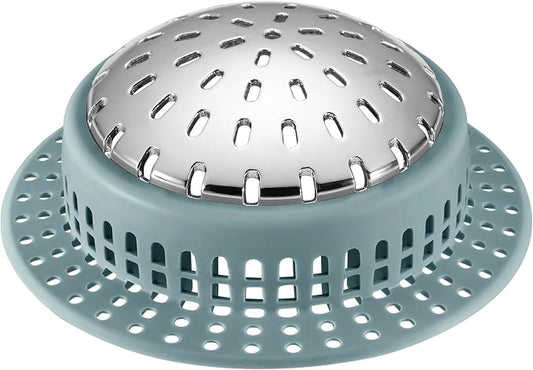 Shower Drain Hair Catcher, Shower Drain Cover, Bathtub Drain Hair Catcher by SayGoodbyetoHairClogging