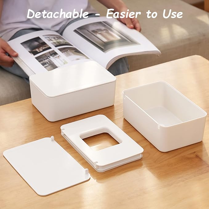 Wipes Dispenser, Wipe Holder for Baby & Adult, Seposeve Refillable Wipe - Image 6