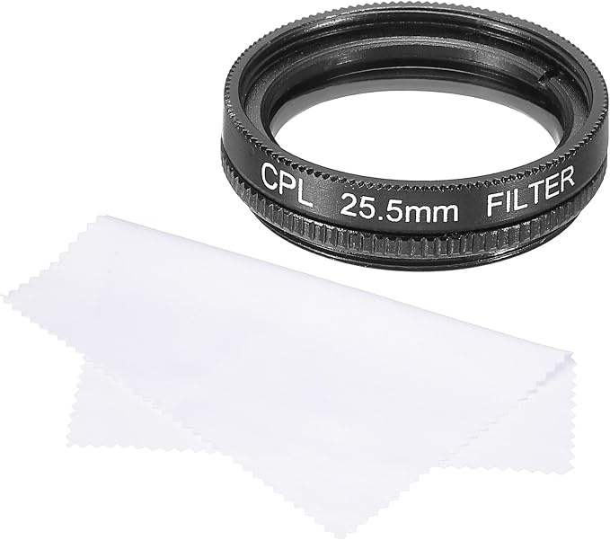 MECCANIXITY 25.5mm Circular Polarizer Filter, Double Sided Multi-Layer Coatings by MECCANIXITY