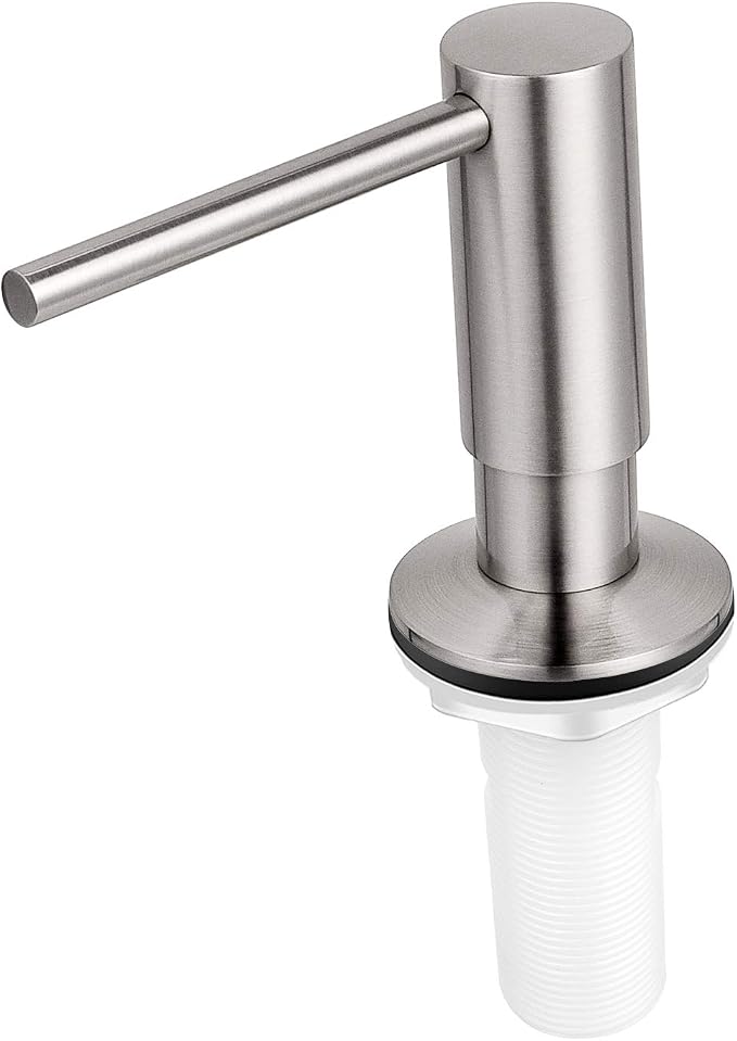 Samodra Sink Soap Dispenser, Metal Pump Head Liquid Lotion Countertop Kitchen - Image 4