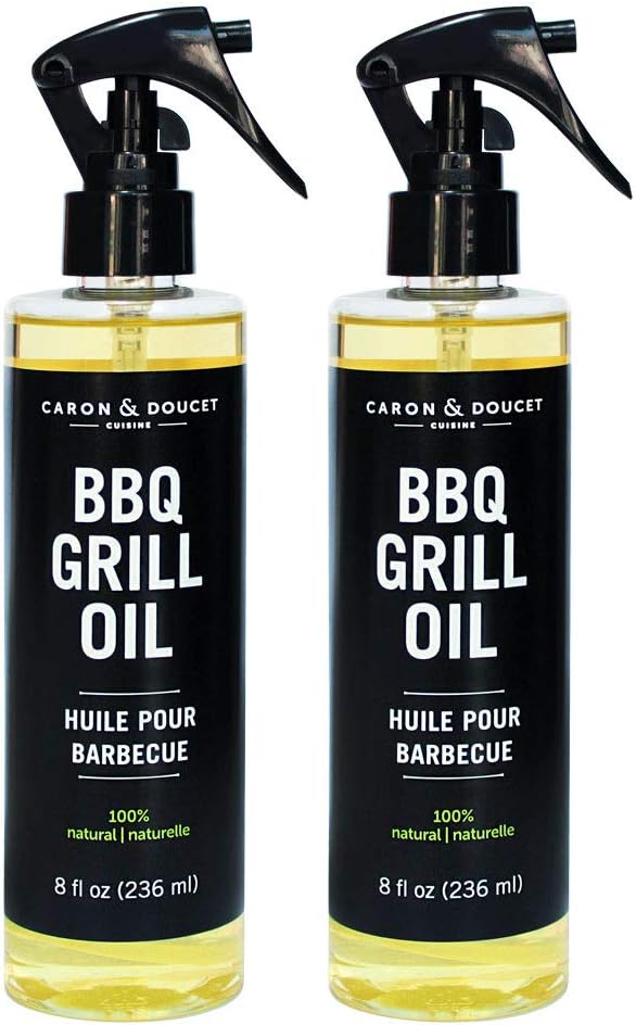 CARON & DOUCET - BBQ Grill Cleaner Oil | 100% Plant-Based & Vegan | Best by CaronDoucet