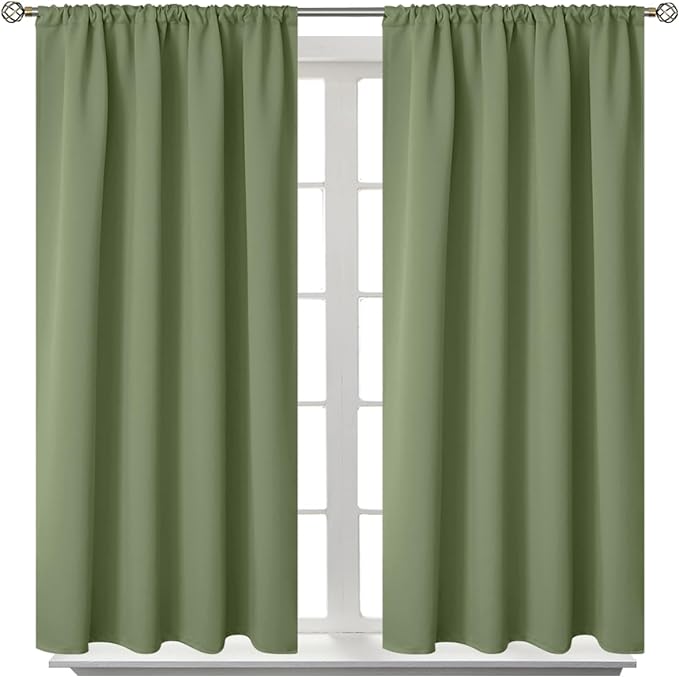 BGment Short Blackout Curtains 40 Inches Length by BGment