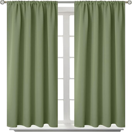 BGment Short Blackout Curtains 40 Inches Length by BGment