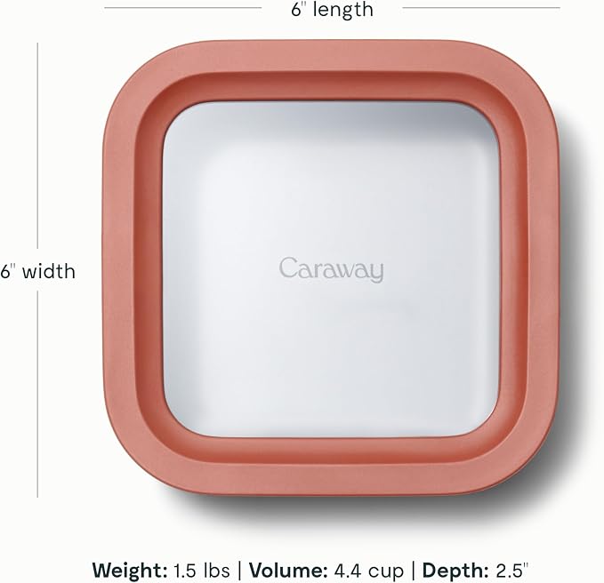 Caraway 2pc Glass Food Storage Set - Image 3