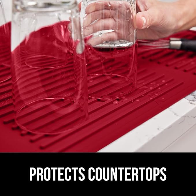 GORILLA GRIP 100% BPA-Free Patented Silicone Dish Drying Mat - Image 7