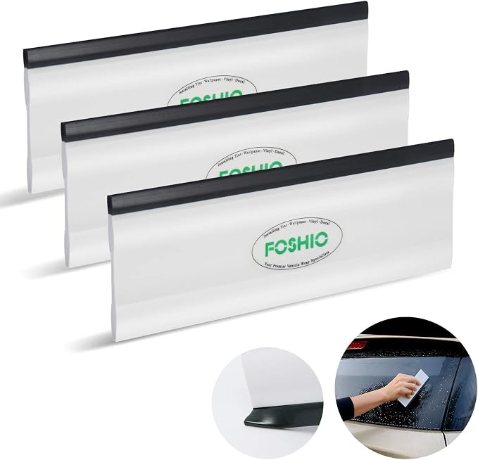 FOSHIO 6 Inch Rubber Squeegee for Kitchens, Shower and Car Windows - Image 6