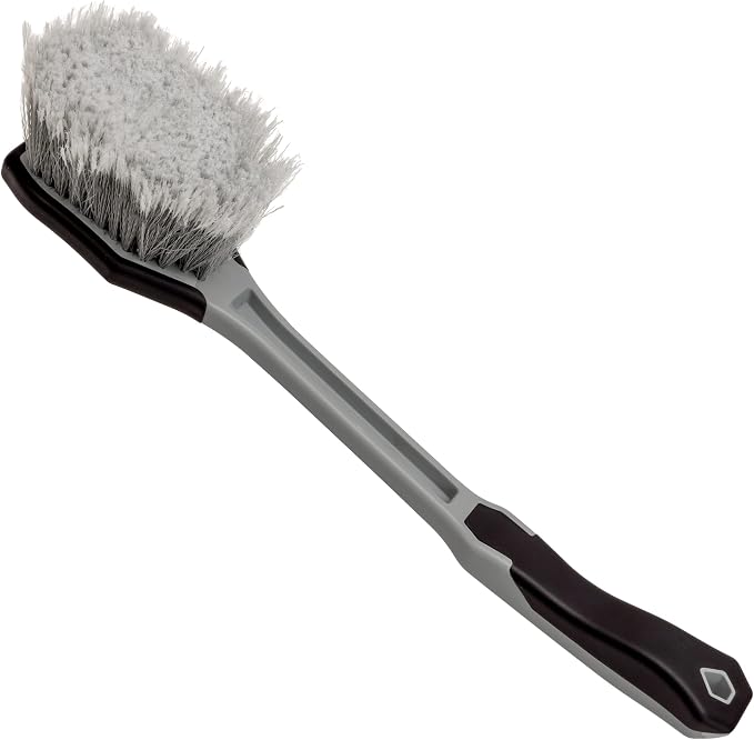 VIKING Car Wash Brush, Wheel and Fender Brush, Long Handle Tire Cleaner by VikingCarCare
