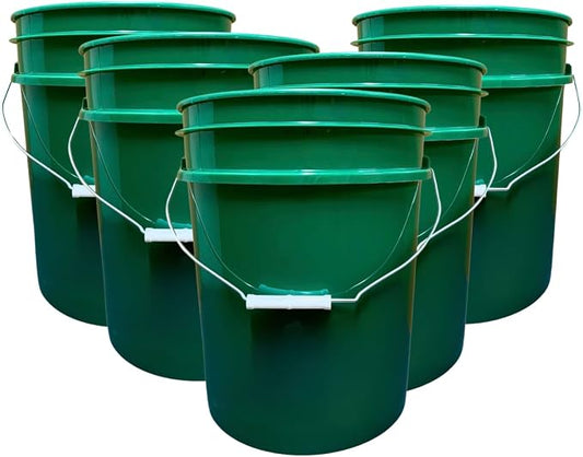 House Naturals 5 Gallon Premium HPDE Plastic Bucket by House+Naturals