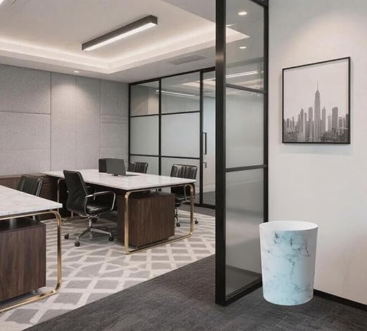 Feisco Small Trash Can for Bathroom, 2 Gallon Trash Can Trash Bin Wastebasket - Image 3