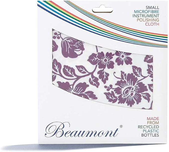 Beaumont Musical Polishing & Cleaning Patterned Damson Lace Instruments Trumpet by Beaumont