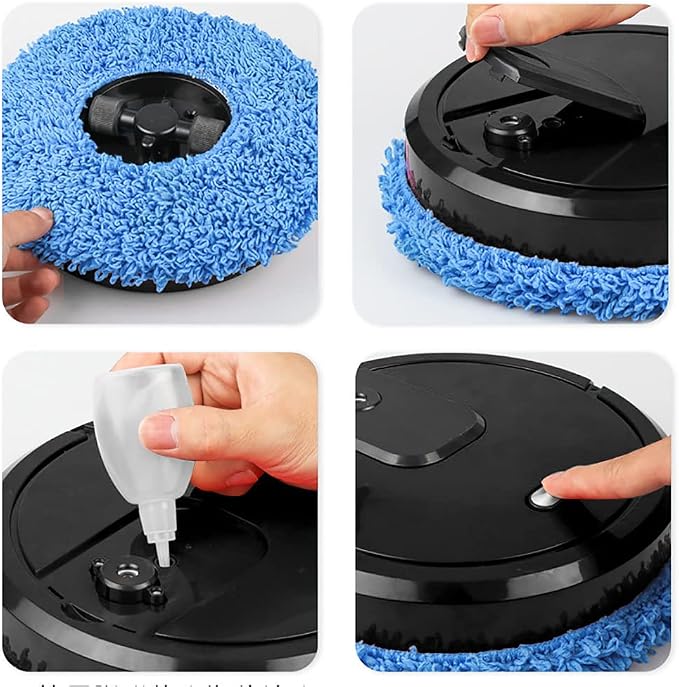 Smart Dust Auto Sweeper, Wet and Dry Mopping Sweeping Robot Auto Cleaner Floor - Image 6