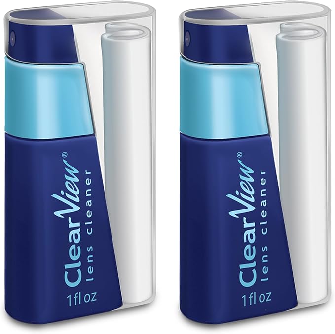 Portable Lens Cleaner Kit – Eyeglass Lens Cleaner Spray Kit by ClearView