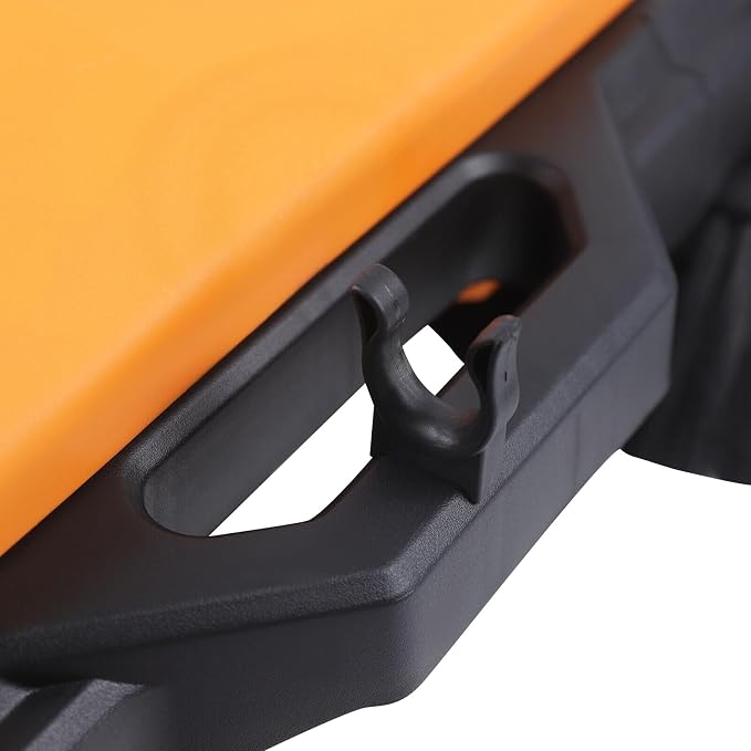 26Inch Walk-Behind Hand Push Floor Sweeper, Floor Sweeper Manual, 15L Portable - Image 9
