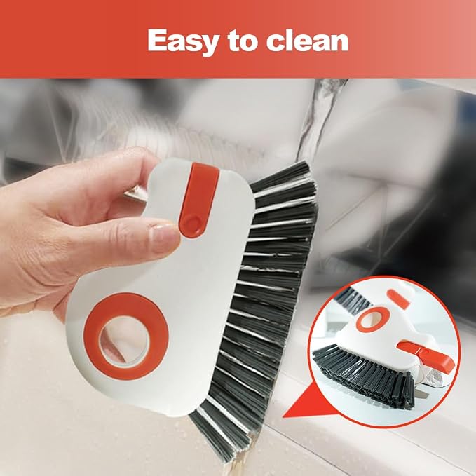 Window Groove Cleaning Brush, 2026 Upgrade 2 in 1 Multifunction Hard Bristle - Image 9