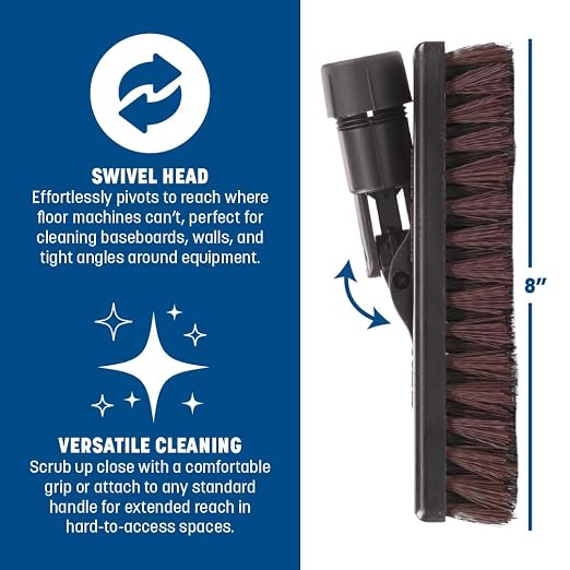 Carlisle FoodService Products 36531027 Swivel Scrub Brush - Image 4