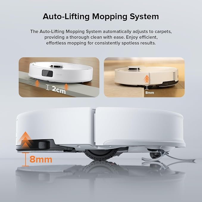 roborock Q10 X5 Robot Vacuum and Mop Combo, 000 Pa HyperForce, Dual Anti-Tangle - Image 5