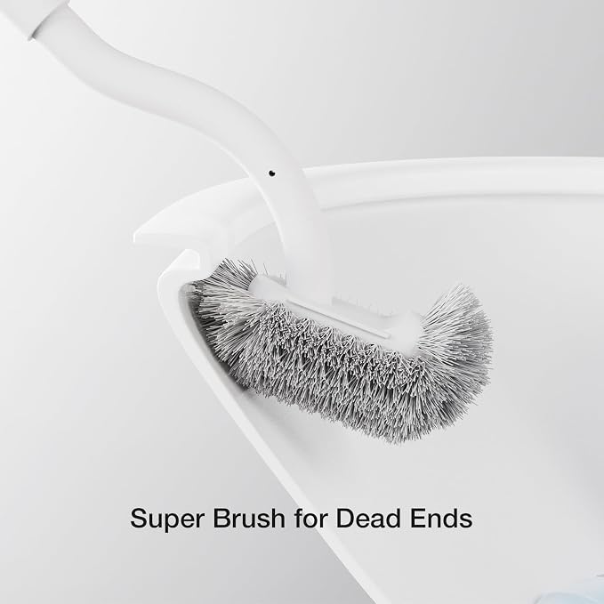 Toilet Cleaner Brush, Diveotree Toilet Brush and Holder - Image 7