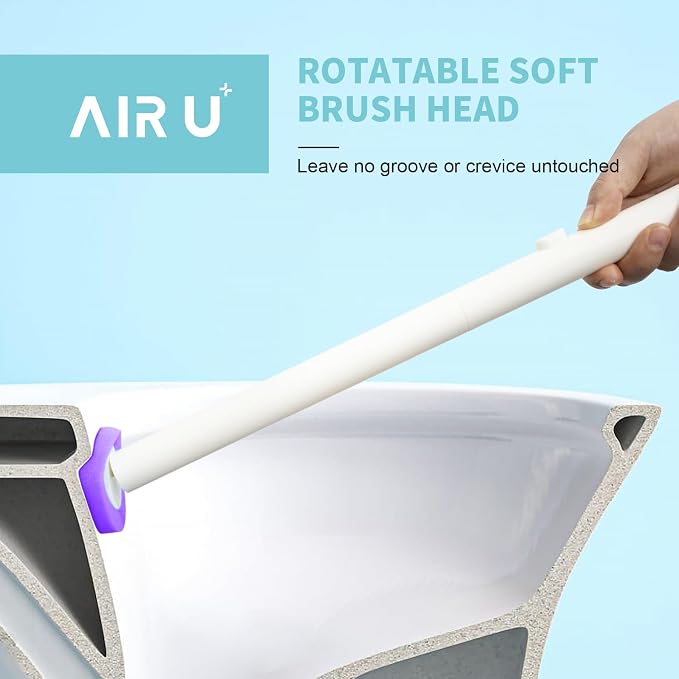 48 Count Disposable Toilet Brush Heads, Toilet Bowl Wand Refills - Image 3