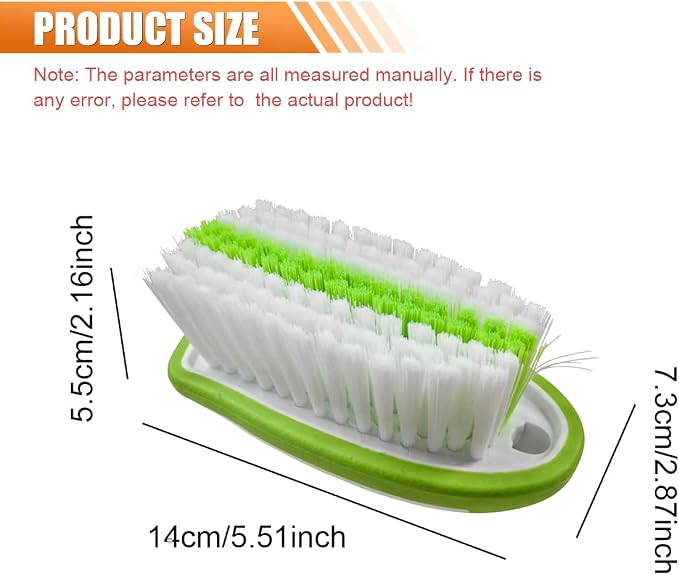 Car Carpet and Upholstery Cleaning Brush, Stiff Bristle Car Detailing Carpet - Image 2