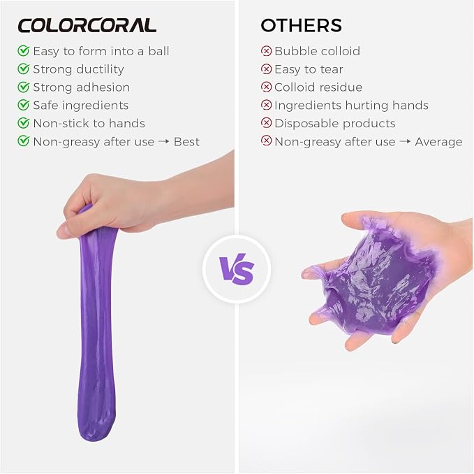 COLORCORAL 2-Piece Lavender Scented Car Cleaning Gel - Image 7