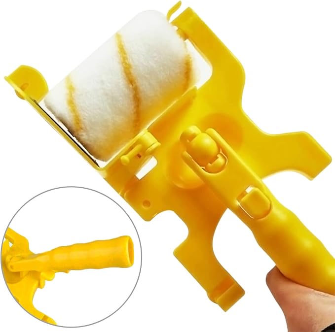 Paint Roller Brush, Removable Cleaning Brush Safe Portable Tool - Image 8