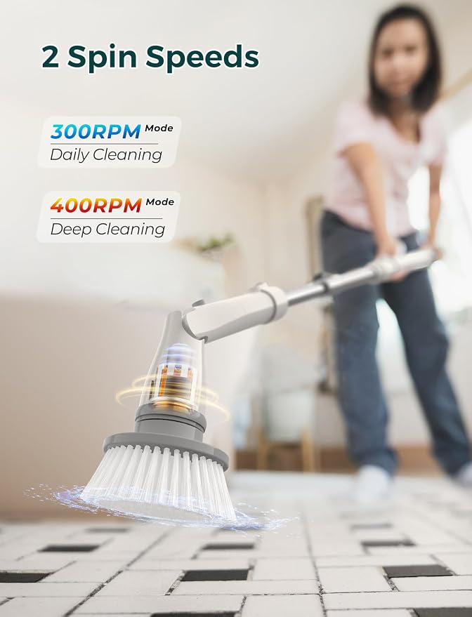 Sweepulire Electric Spin Scrubber SW1, Shower Scrubber - Image 3