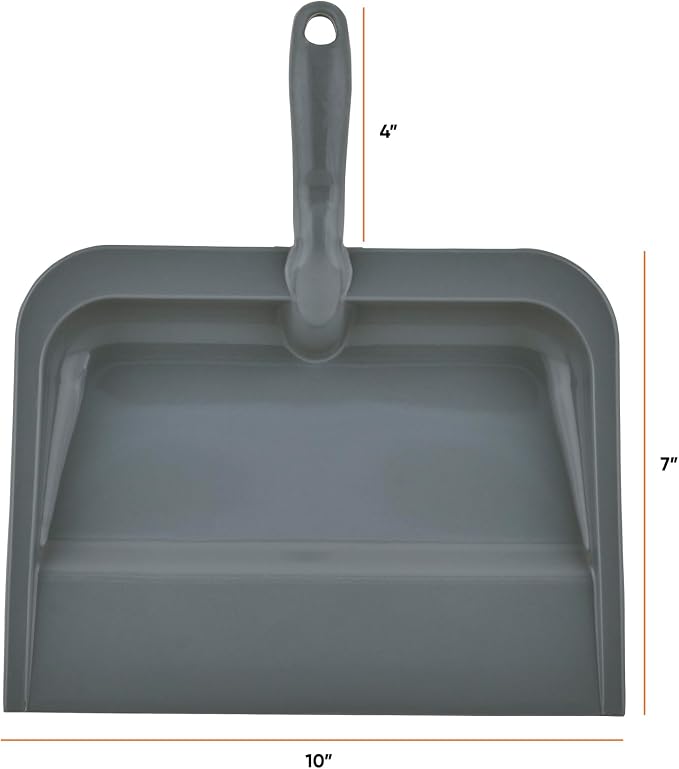 Superio Plastic Dustpan with Handle - Image 2