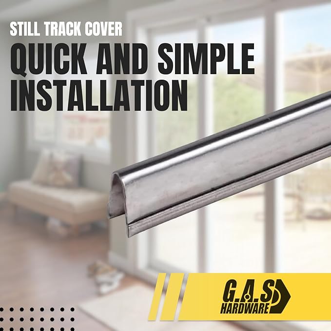 Sliding Door Repair Track Cover Repair Worn Damaged Sliding Glass Door Repair - Image 4