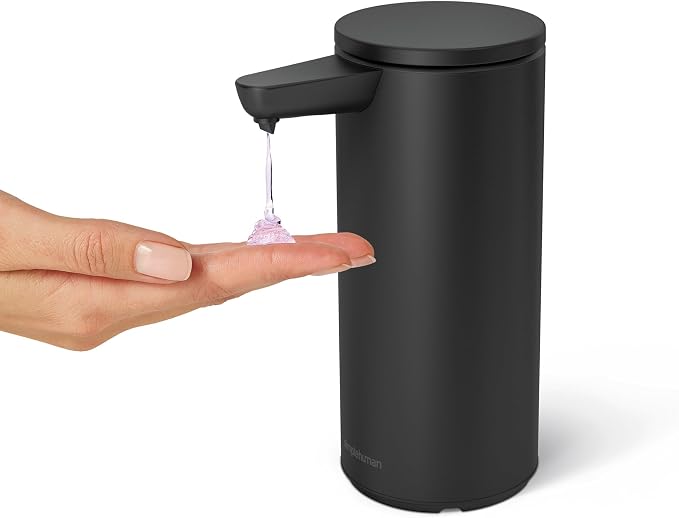 simplehuman 9 oz. Touch-Free Automatic Rechargeable Sensor Pump, Matte Black - Image 2