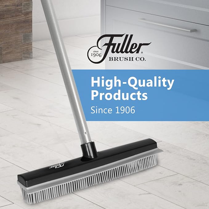Fuller Brush Rubber Broom – for Carpets Floors Stairs Upholstery – - Image 9