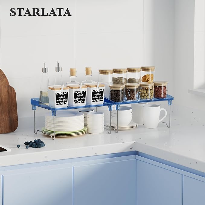 Acrylic Cabinet Organizer Shelf, Spice Rack, Countertop Organizers - Image 2