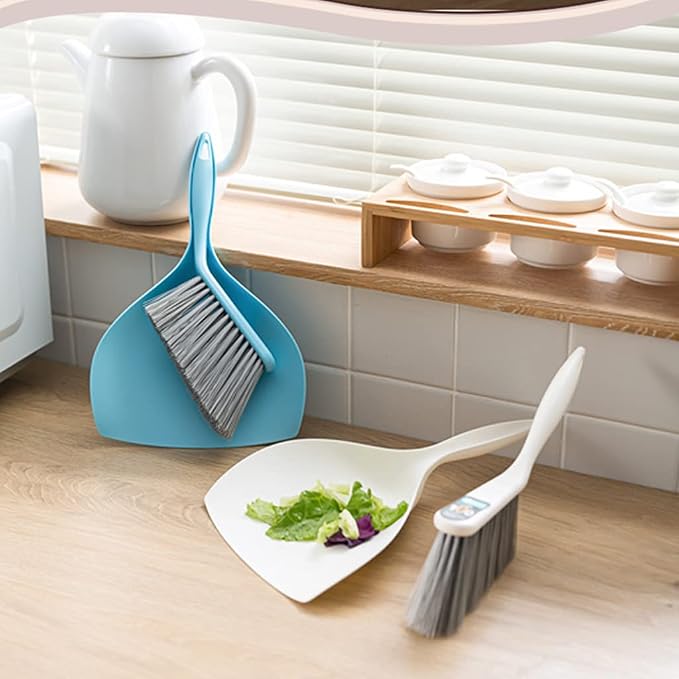 Small Broom and Dustpan Set Pan Broom Hand Broom Pan - Image 2