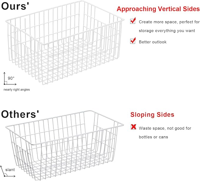 Orgneas Freezer Organizer Bins, Freezer Baskets - Image 7