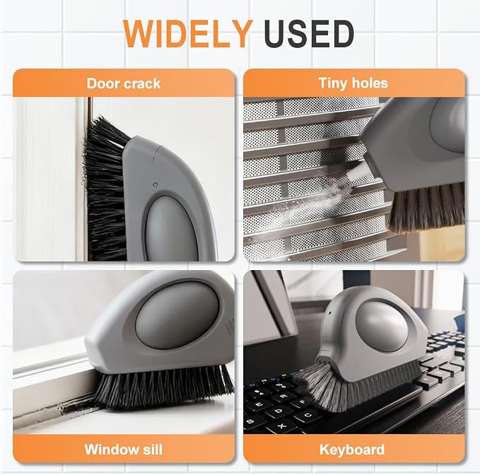 2 in 1 Groove Cleaning Brush, 2025 New Window Track Cleaning Tools, Crevice - Image 3