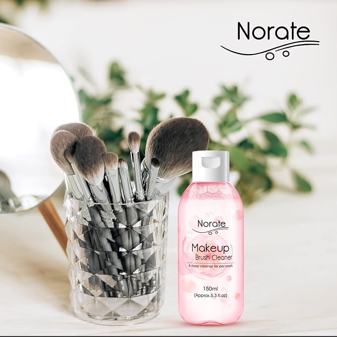 Norate Makeup Brush Cleaner, Make Up Brush Cleansers Solution, Makeup Cleaner - Image 4