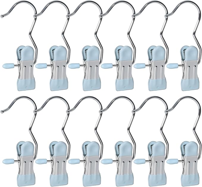 15/30/50Pcs Upgrade Double Head Clamp Dipped Clothespin by Unknown