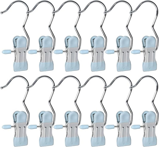 15/30/50Pcs Upgrade Double Head Clamp Dipped Clothespin by Unknown