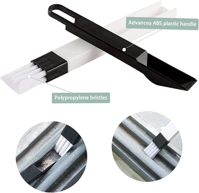 8 Pcs Hand-held Groove Gap Cleaning Tools, Door Window Track Cleaning Tools - Image 3