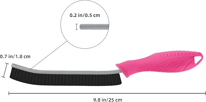 Hard Bristle Crevice Cleaning Brush - Image 7