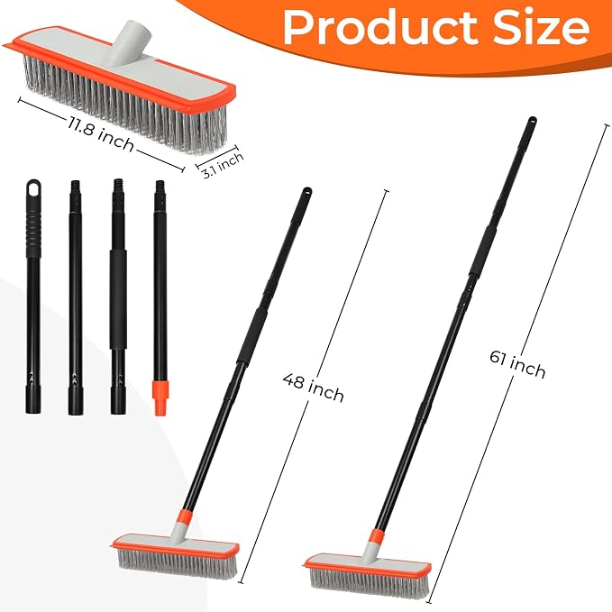 MAVRIZ Stainless Steel Concrete Brush - Image 2