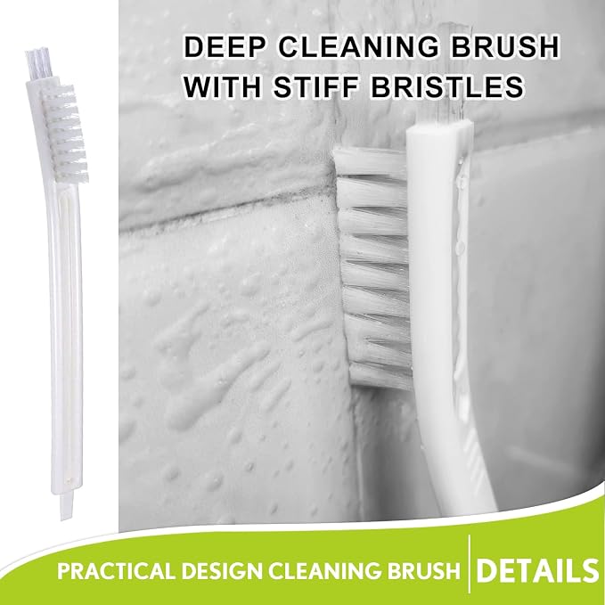 Small Scrub Brushes for Cleaning, Crevice Cleaning Tool Set for Track Juicer - Image 3
