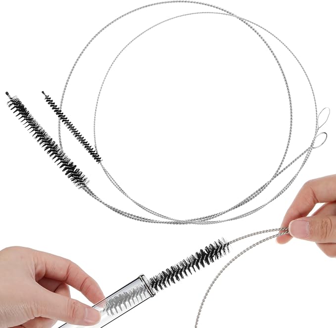 2 PCS Straw Cleaner Brush Extra Long, 39.4 in Extra Long Pipe Cleaners by Unknown