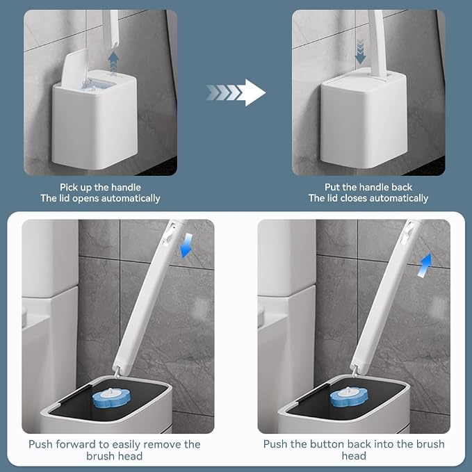 Disposable Toilet Brush Set - Image 8