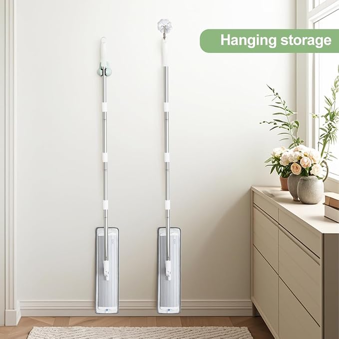 CQT Commercial Flat Microfiber Floor Mop Cleaning System 18" Inch Wet Dry and - Image 9