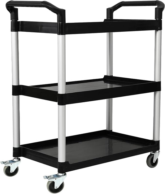 3-Tier Utility Rolling Cart by SHUNYILONG